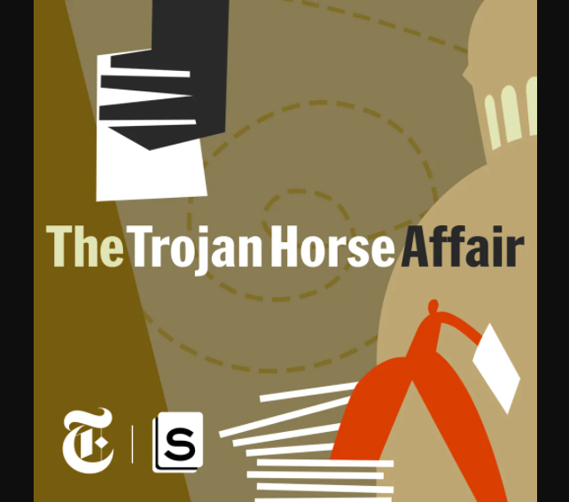 trojan horse affair podcast promo image